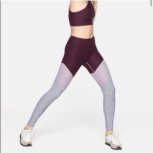 Outdoor Voices Spring Leggings in Plum